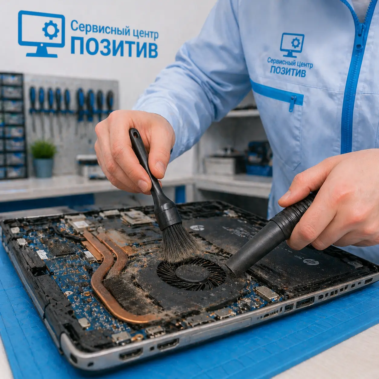 чистка ноутбука HP в Керчи
