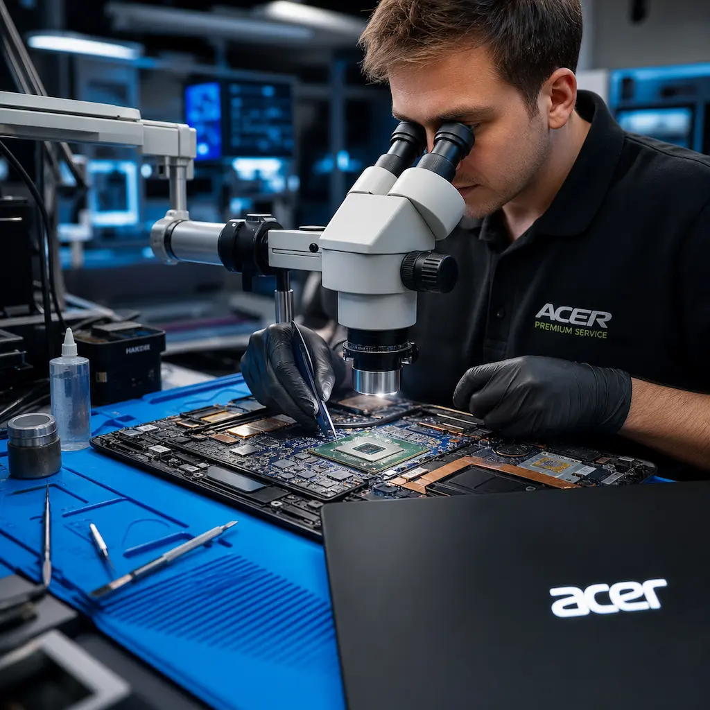 Замена видеокарты ноутбука Acer в Керчи