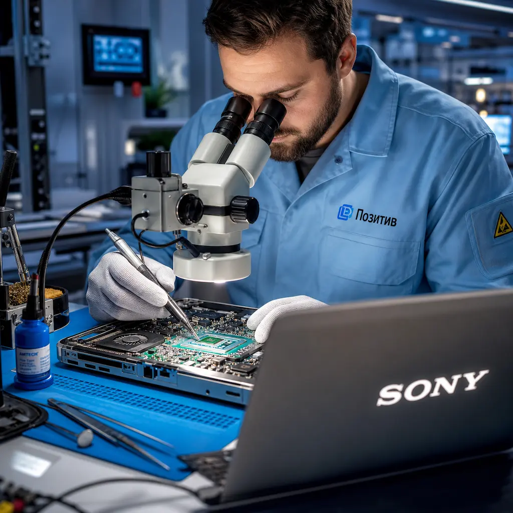 Замена видеокарты ноутбука Sony в Керчи