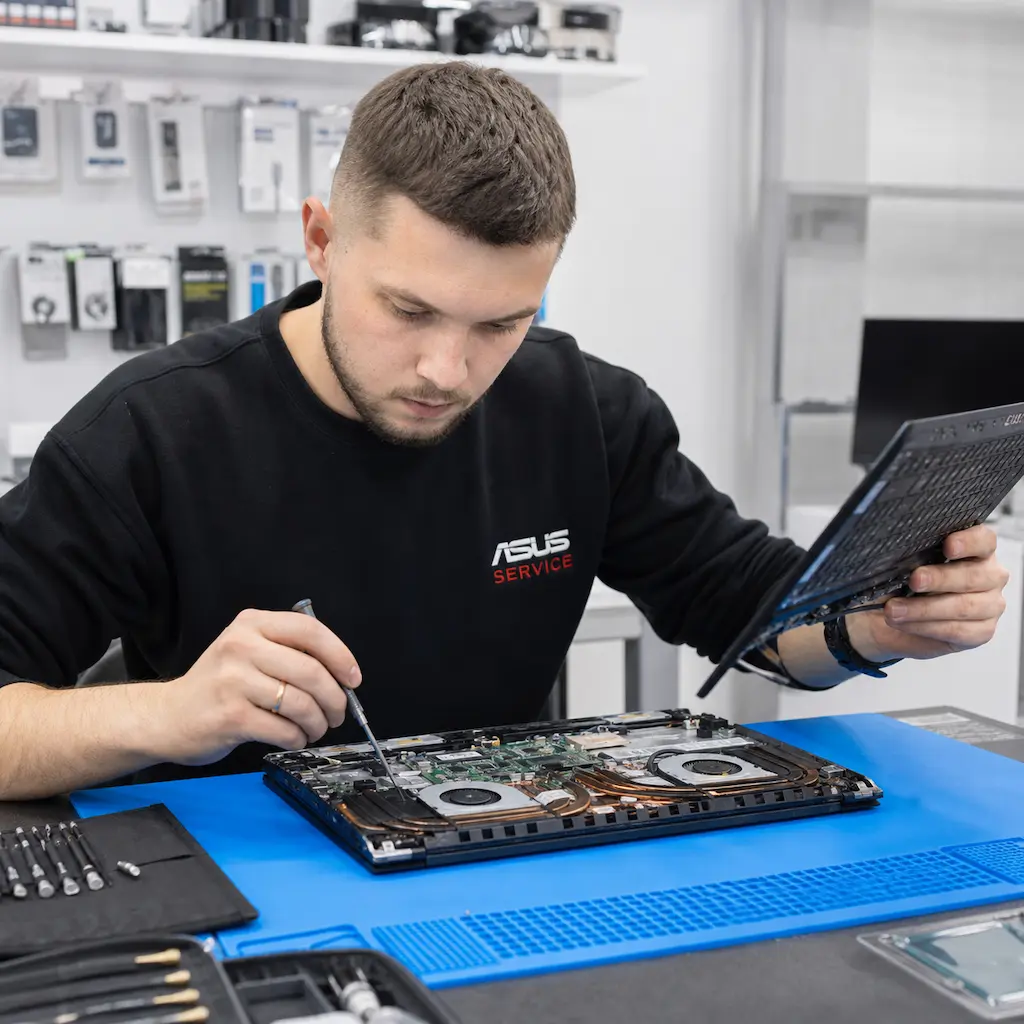 заменить клавиатуру на ноутбуке Asus в Керчи