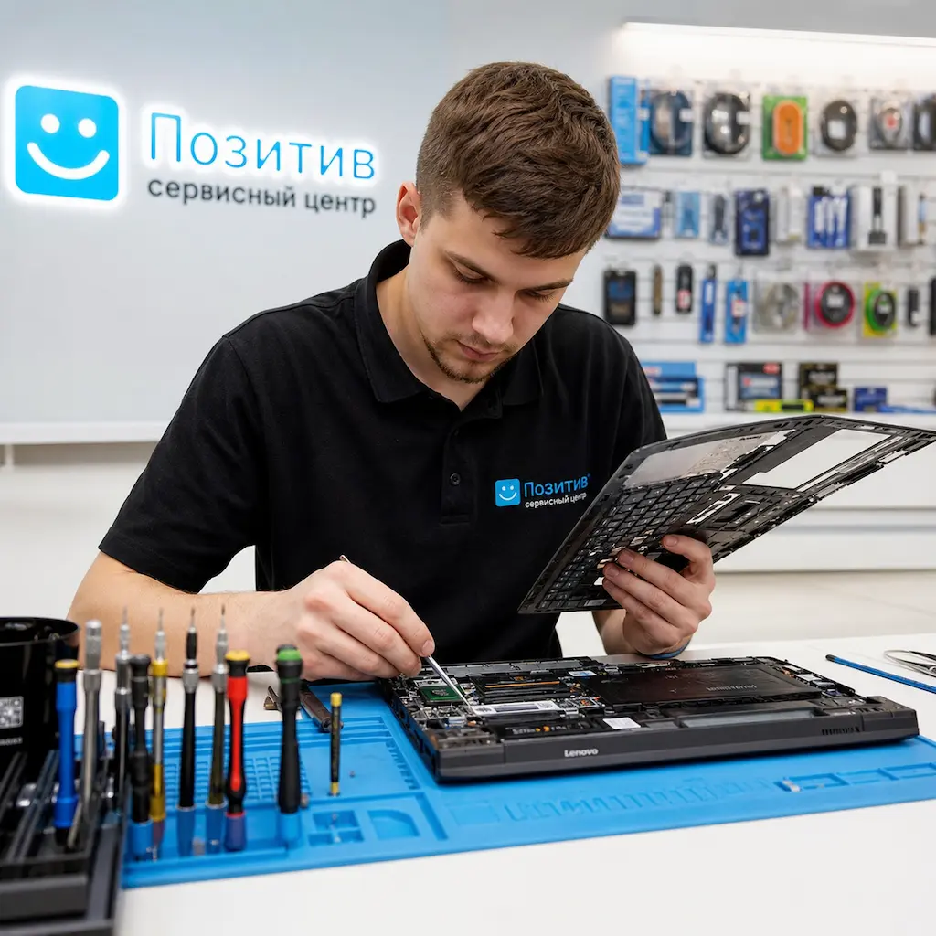 заменить клавиатуру на ноутбуке Lenovo в Керчи
