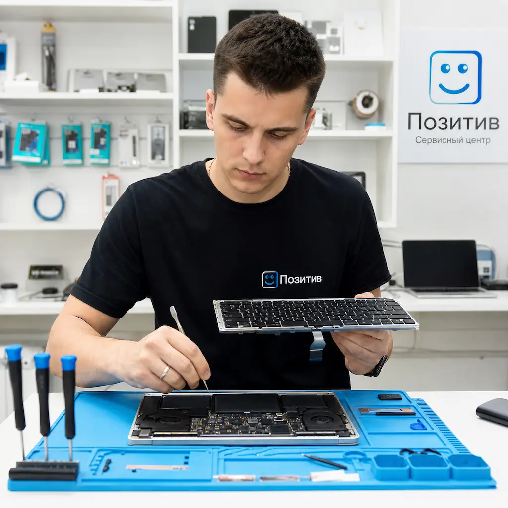 заменить клавиатуру на Apple Macbook в Керчи