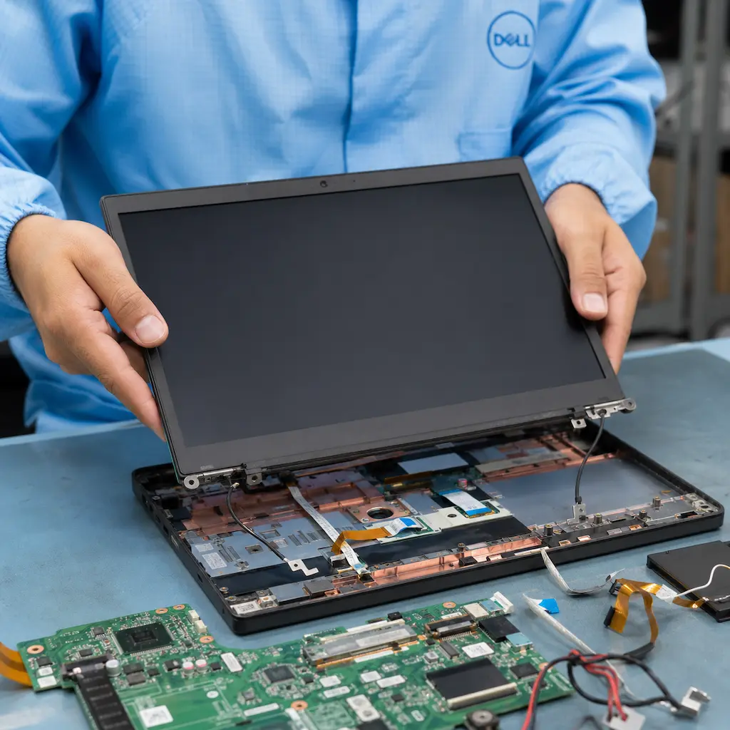 заменить матрицу ноутбука Dell в Керчи