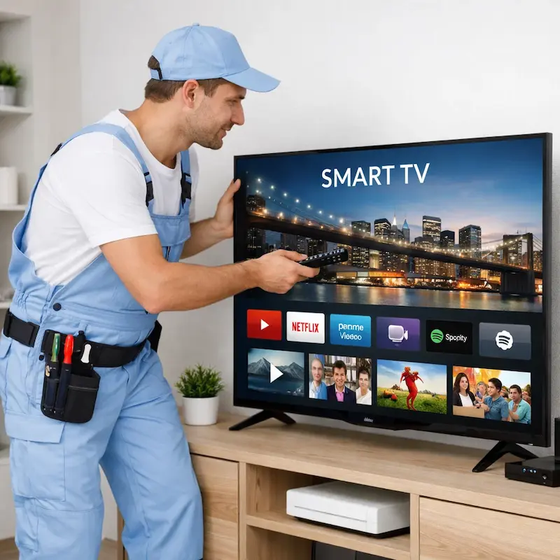 Как вызвать мастера для настройки Smart TV в Керчи