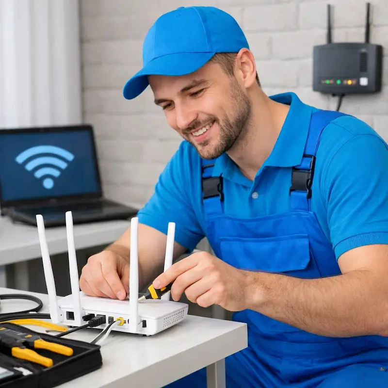 Настройка Wi - Fi в Керчи