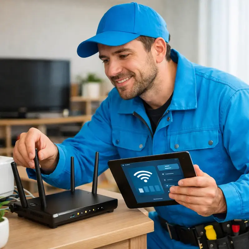 Настройка Wi-Fi для квартиры, дома и офиса в Керчи