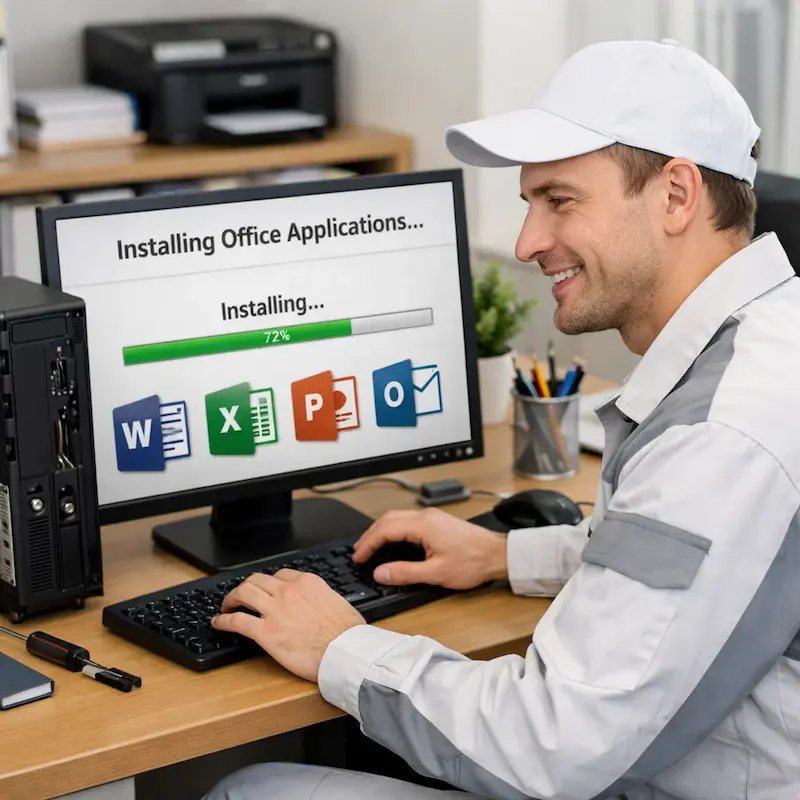 Установка и настройка программ на компьютере в Керчи