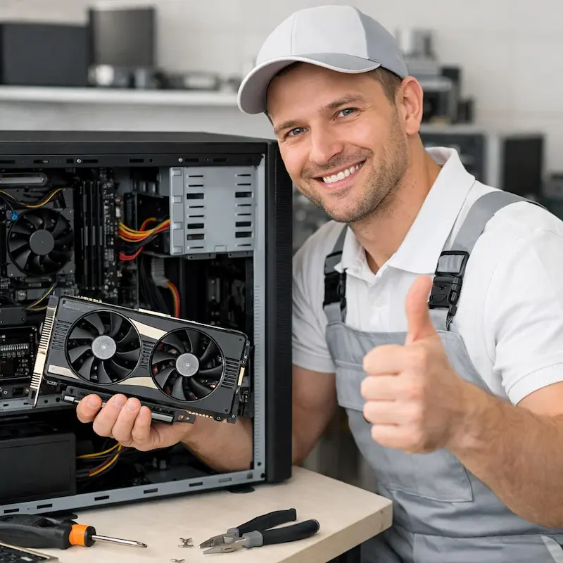 Замена видеокарты ПК в Керчи