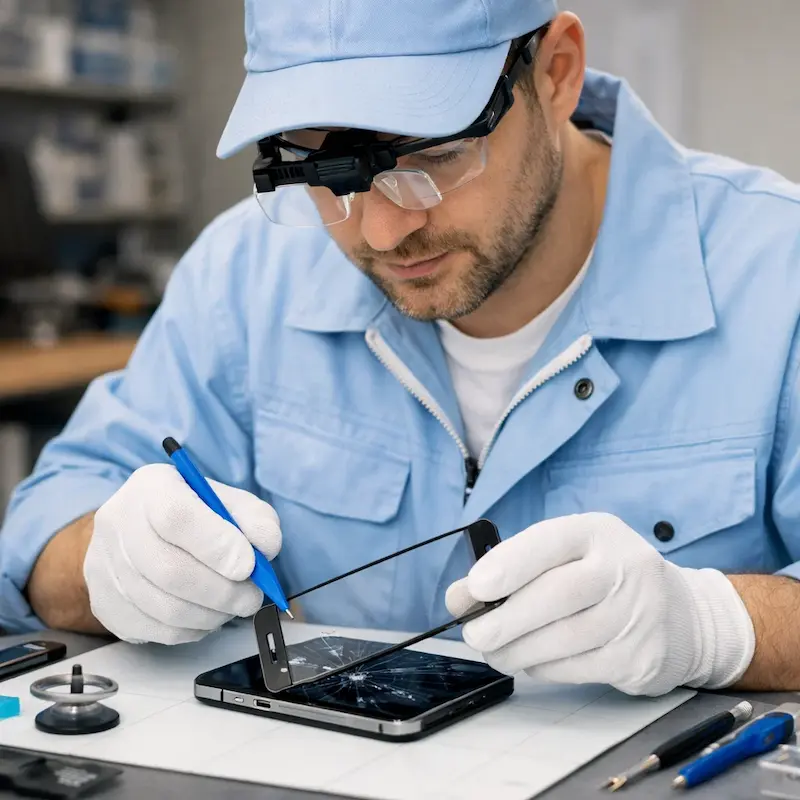 Замена тачскрина на смартфоне в Керчи