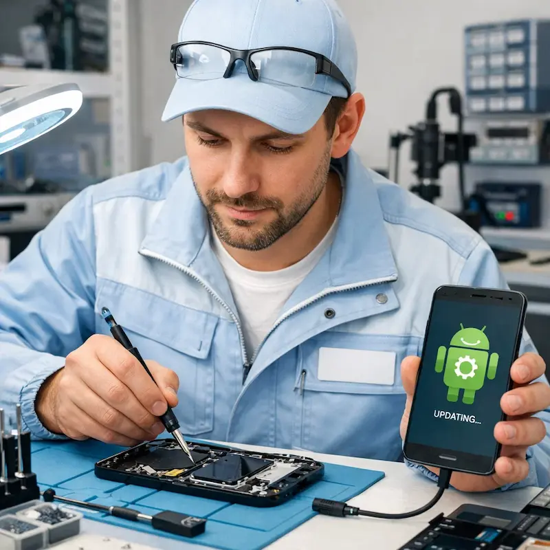 Настройка системы Android в Керчи